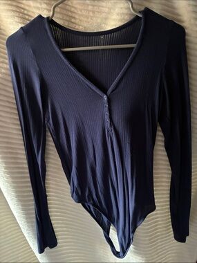 Navy blue Arie bodysuit